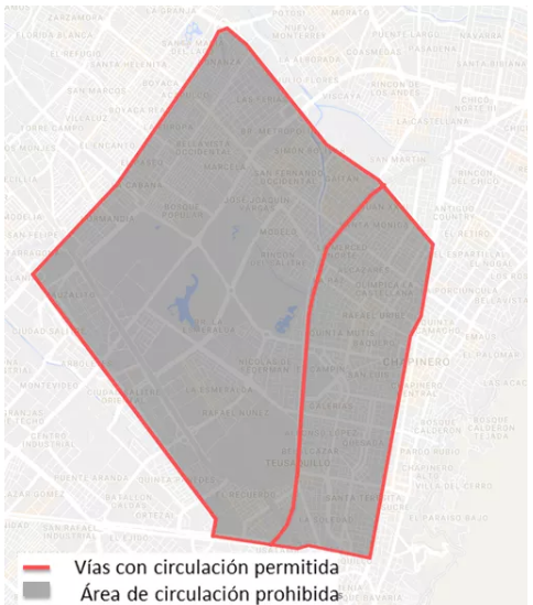 Cierre del perímetro del Parque Simón Bolívar