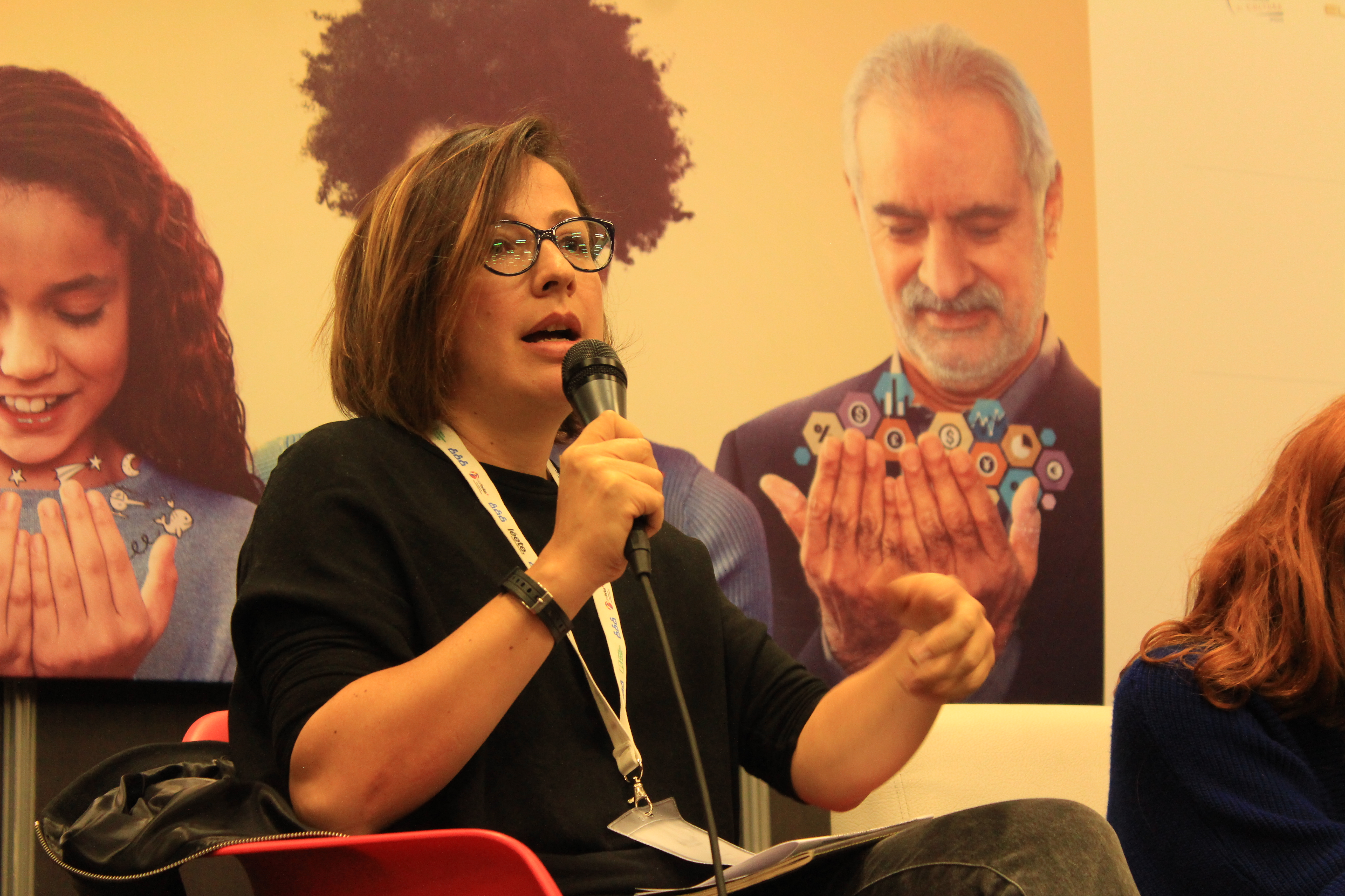 Tatiana Andrade, Filbo 2019. Foto: Jamer Alejandro Pinilla. Tatiana Andrade, Filbo 2019. Foto: Jamer Alejandro Pinilla.