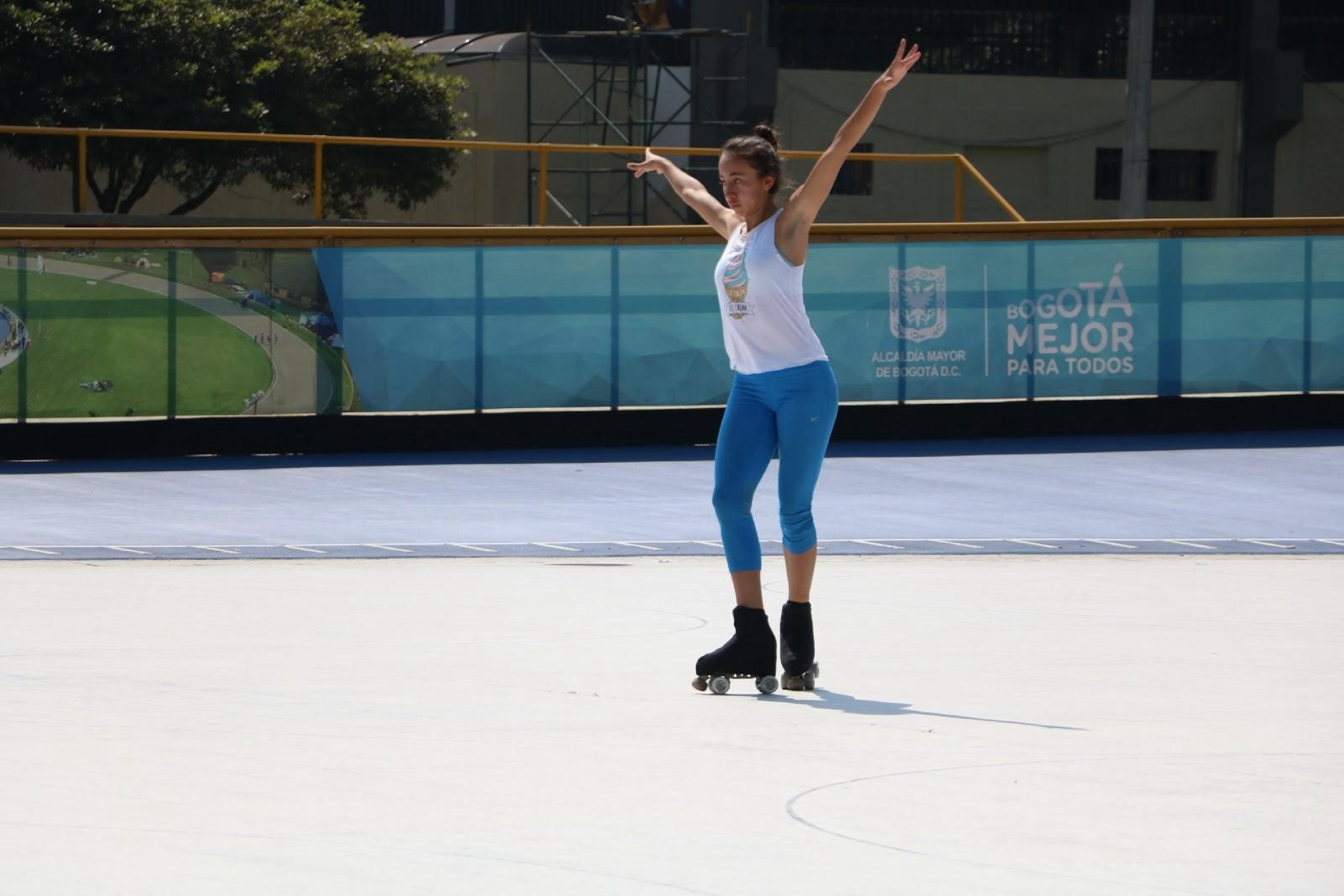 Foto: Daniela Castillo / Valentina Apolinar patinadora