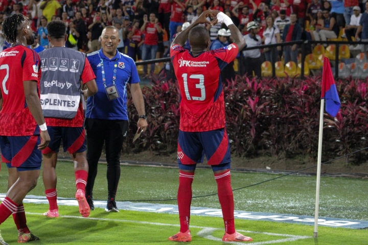 Francisco Chaverra anotó el segundo gol del Medellín