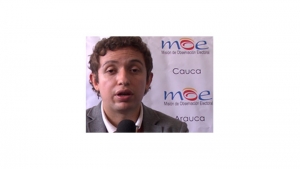 Felipe Jimémez, Coordinador del observatorio de democracia.|||