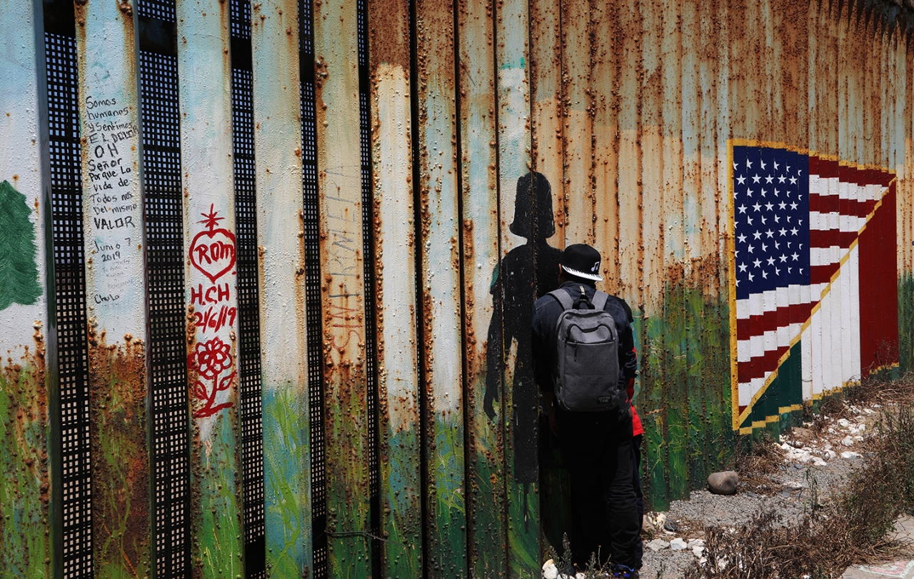 Frontera de Playas de Tijuana (México y Estados Unidos, 2018)|Frontera de Playas de Tijuana (México y Estados Unidos, 2018)|Frontera de Playas de Tijuana (México y Estados Unidos, 2018)|Frontera de Playas de Tijuana (México y Estados Unidos, 2018)|||