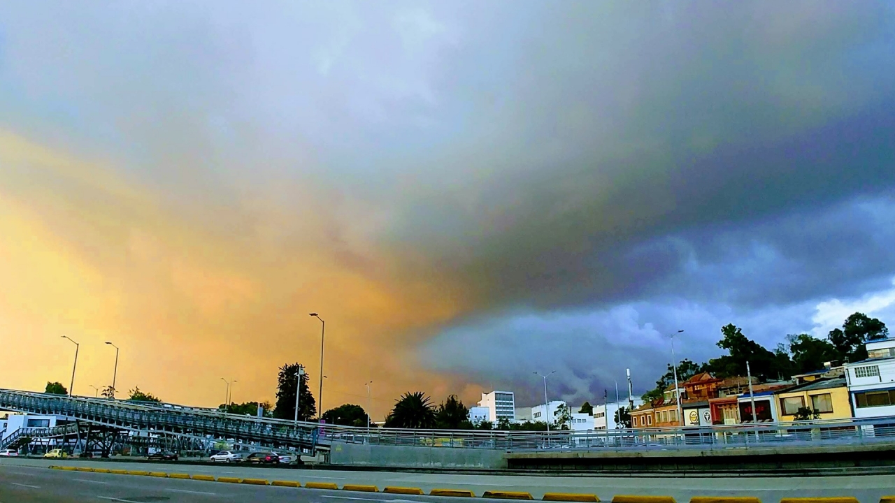 Las altas tasas de contaminación en Bogotá pueden agravar problemas respiratorios previos.|||