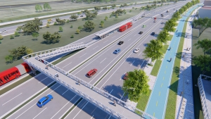 Habitantes de Soacha, Sibaté y Mosquera, entre otros municipios, se beneficiarán con la construcción del proyecto. Crédito imagen: Cortesía del IDU|||