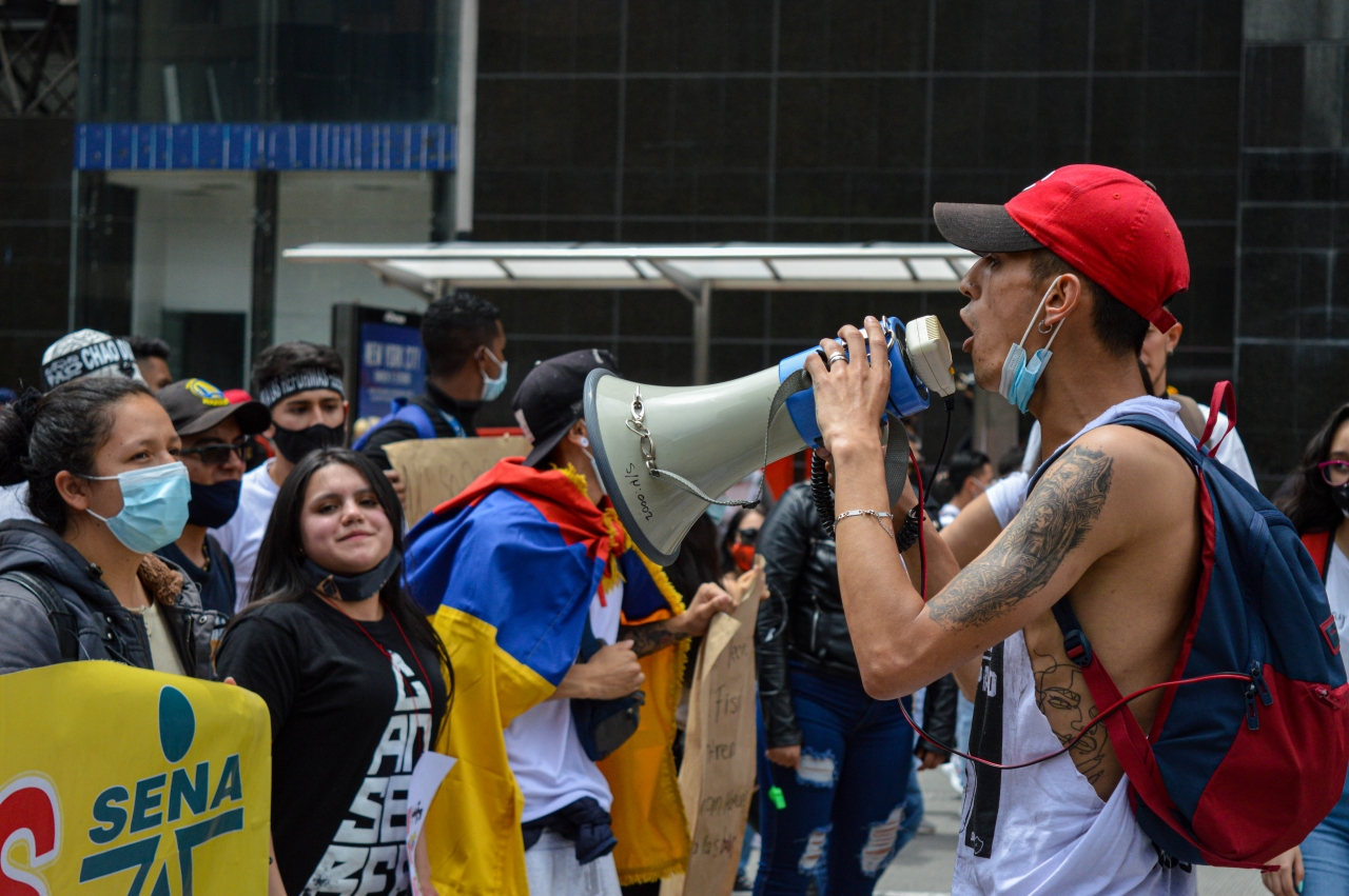 Los cantares del Paro Nacional cumplen un mes en Colombia