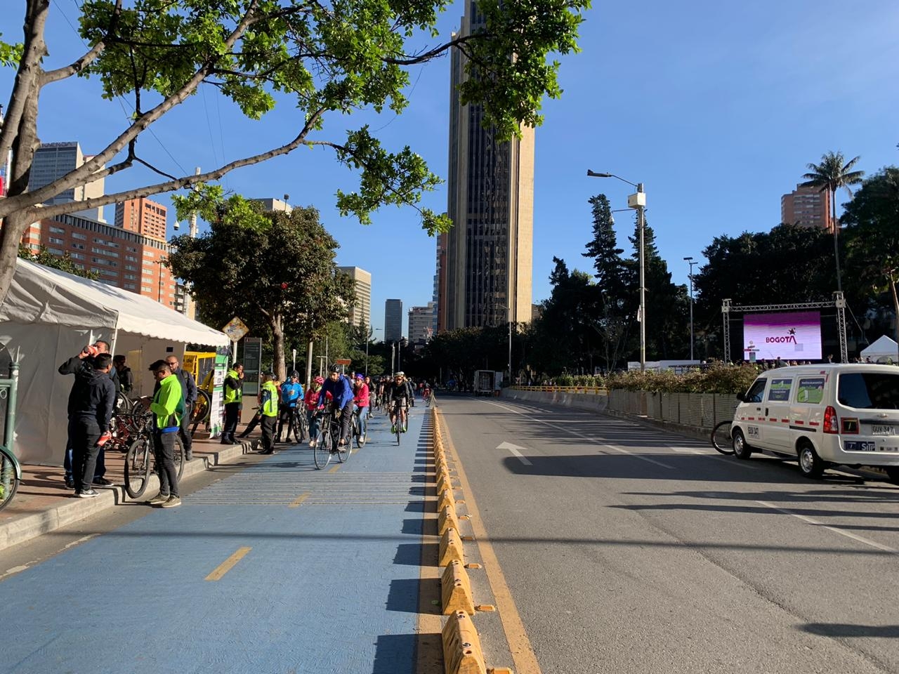 Así vivieron los funcionarios de la Alcaldía Mayor de Bogotá el 'Día sin carro'