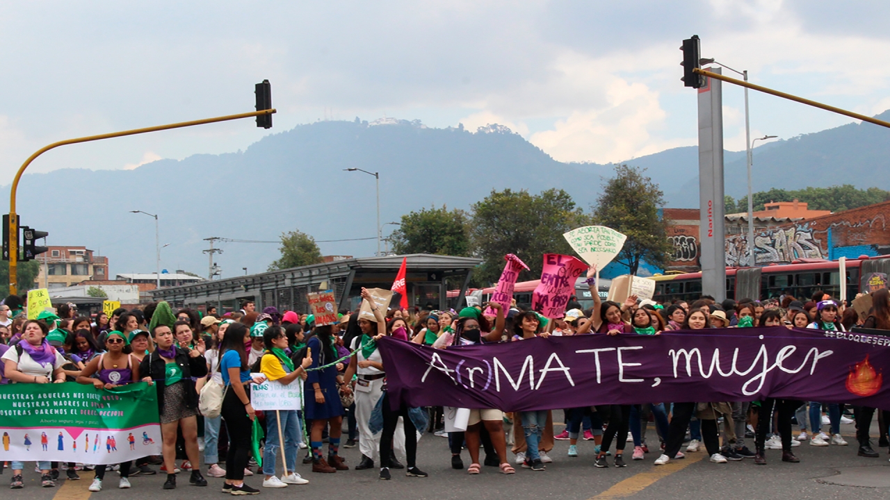 Marcha feminista|||