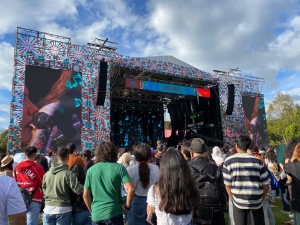 Presentación de Rita Payés durante Jazz al parque|Asistentes disfrutando del festival|Yissy García al cierre de su presentación en Jazz al parque|Cierre del primer día de Jazz al parque con más de 20 mil asistentes|||