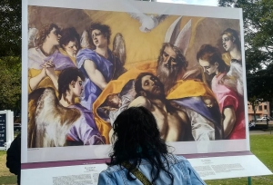 La docente en la exposición didáctica del Museo del Prado en el Parque de la 93, septiembre de 2018.|EXPO-ARTE|EXPO-ARTE|EXPO-ARTE|EXPO-ARTE|EXPO-ARTE|EXPO-ARTE|EXPO-ARTE|EXPO-ARTE|||