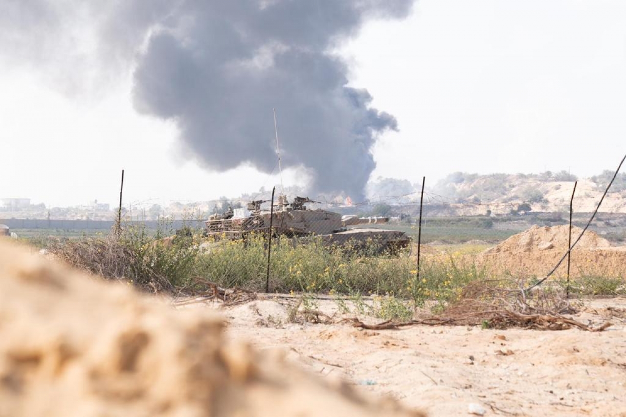 Guerra entre Israel y Hamas: conflicto armado en torno a la Franja de Gaza que comenzó el 7 de octubre de 2023|||