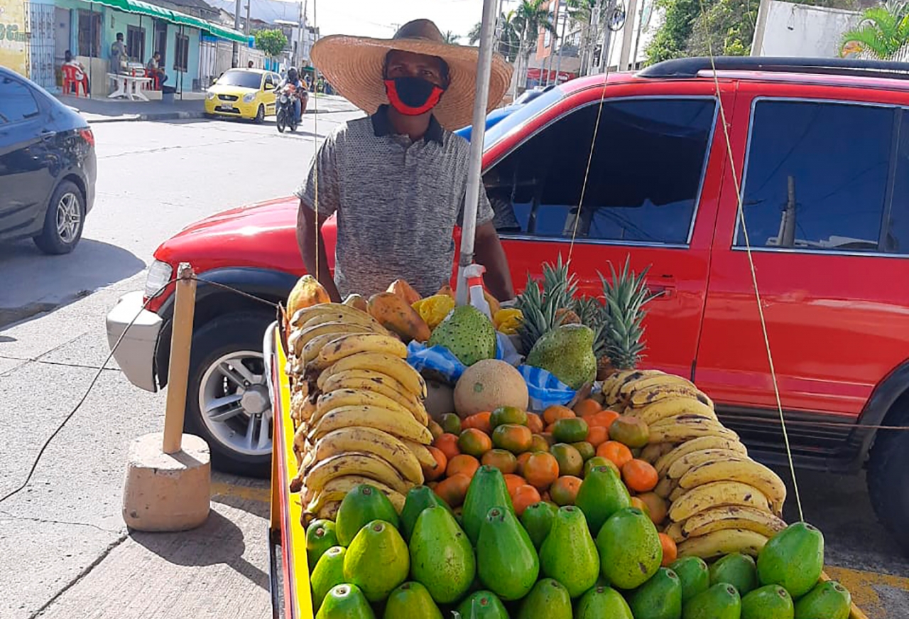 Carretillero en Cartagena de Indias|||