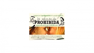 Afiche promocional del documental &quot;Educación Prohibida&quot;|||