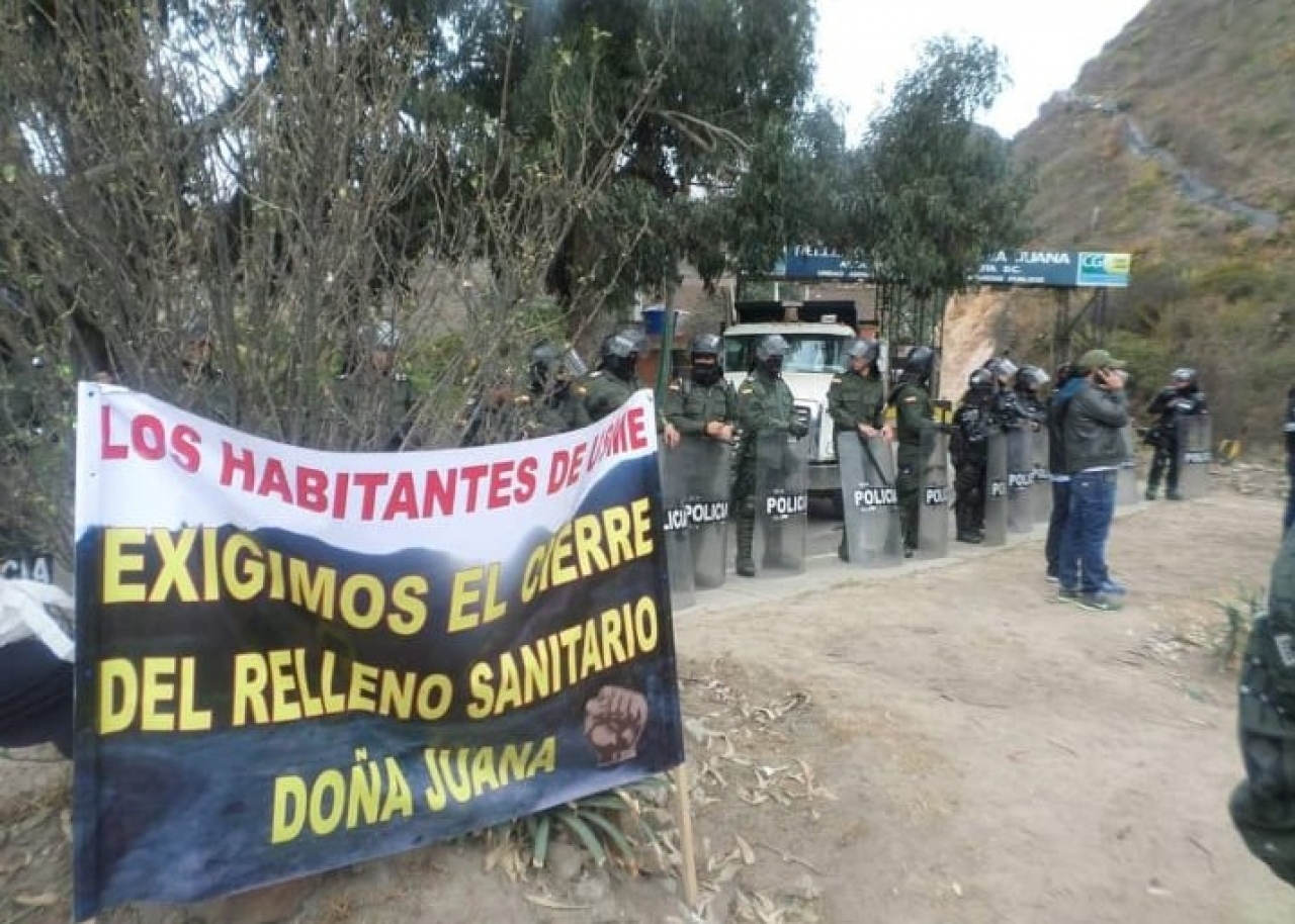 Los habitantes de la zona siguen sufriendo los estragos ambientales y sanitarios del relleno sanitario.|||