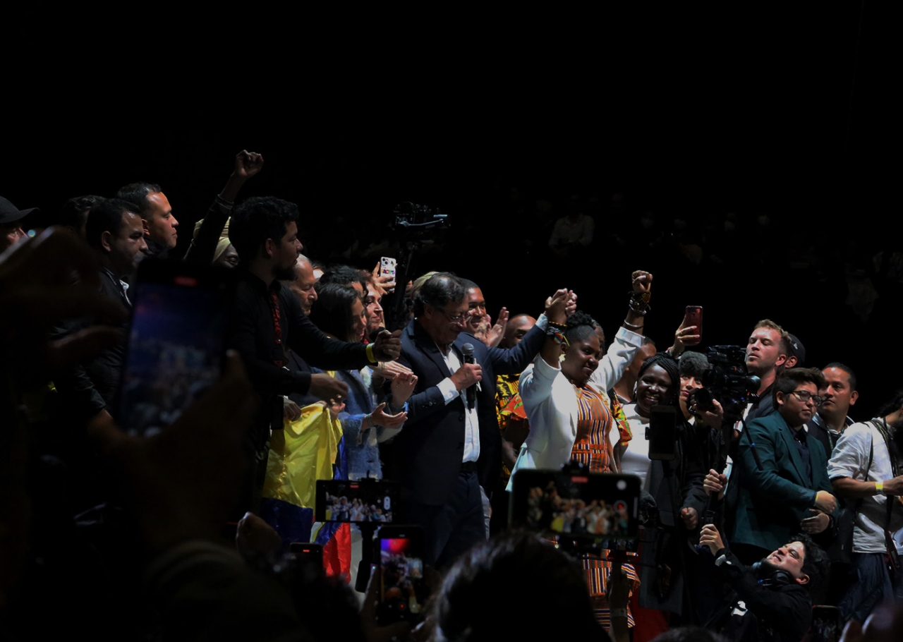 Gustavo Petro y Francia Márquez||María José Pizarro||||Minga Indígena en el Movistar Arena|Génesis @gigesaurius|Alejandro Gaviria|Francia Márquez||Iván Cepeda|||||