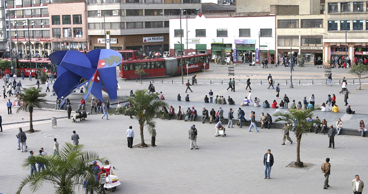 San Victorino, el corazón del comercio de Bogotá