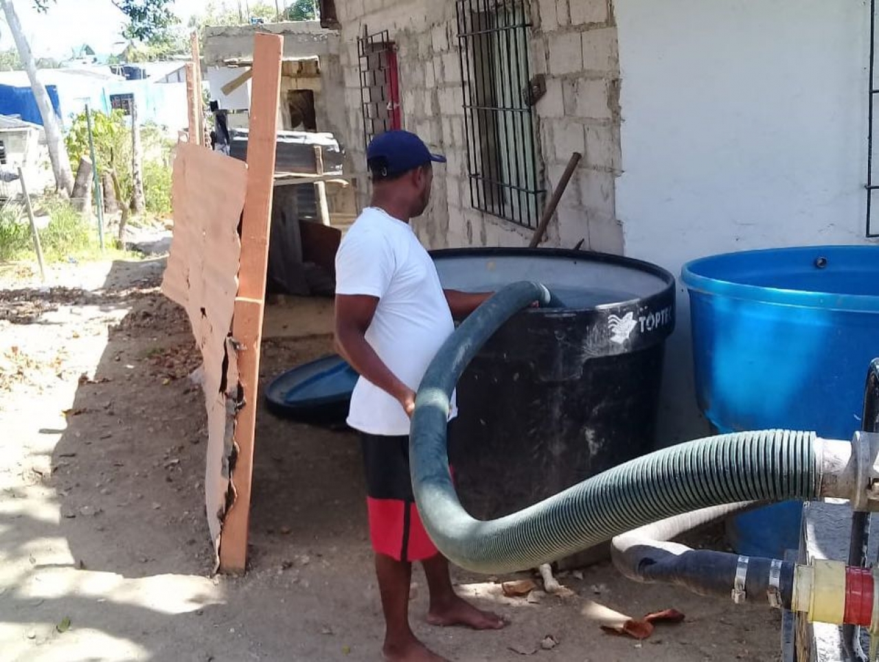 En la isla de San Andrés no existen flujos permanentes de agua|||