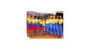 La agrupación Swing Latino, pentacampeones mundiales de salsa.|||