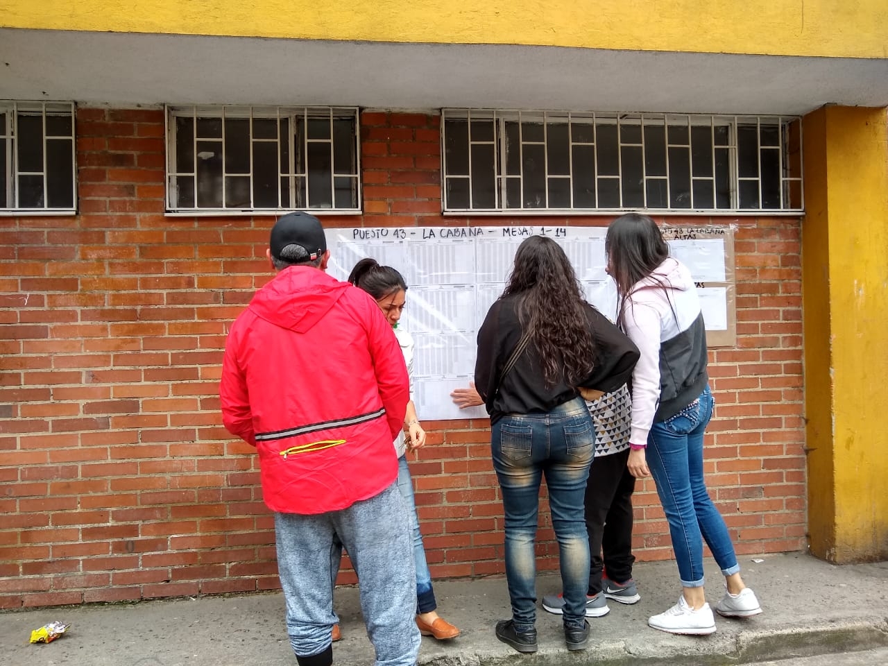 Jornada electoral en la localidad de Engativá