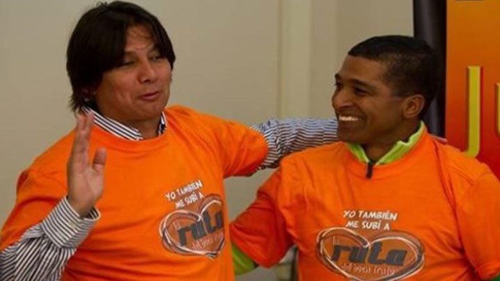 Eduardo Pimentel y Alexis García tambien se subieron a la Ruta del Buen Trato