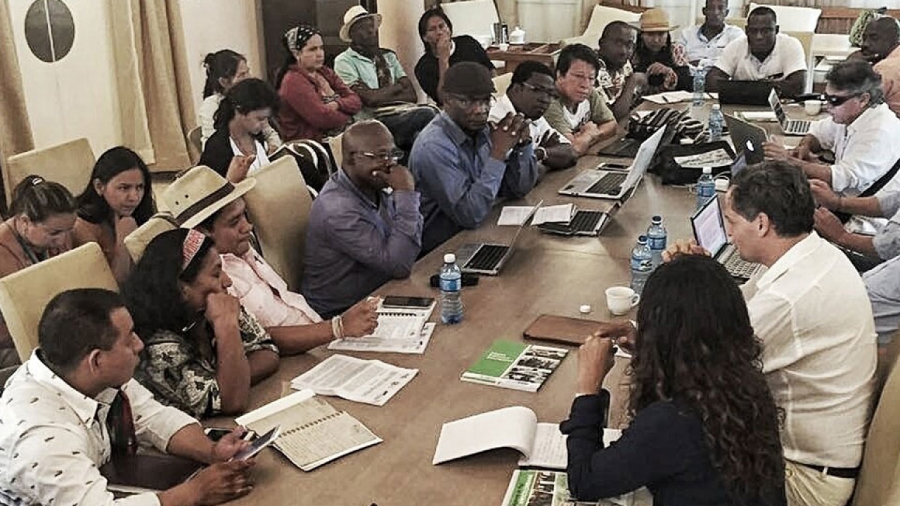 Miembros de la Comisión Étnica en La Habana, Cuba||||