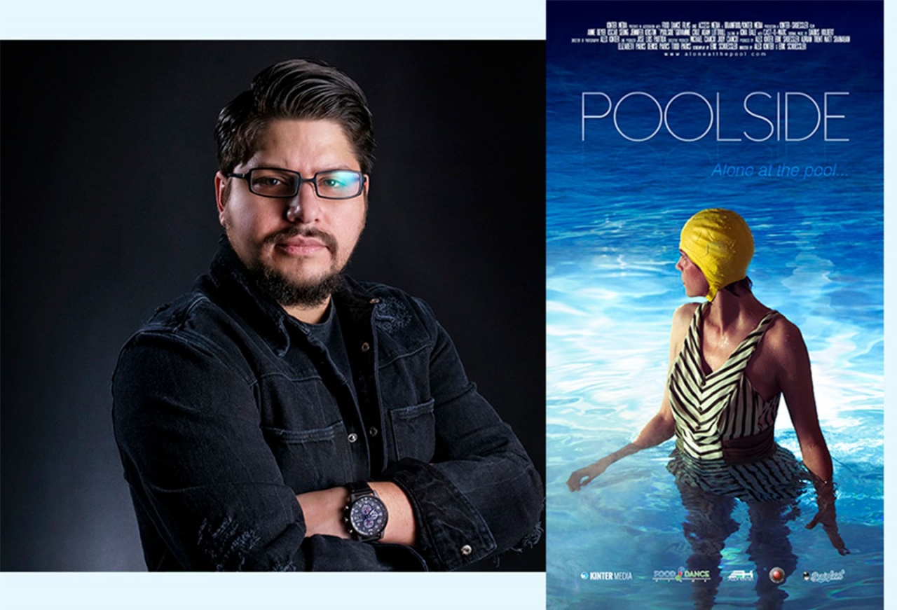 Con su cortometraje &quot;Poolside&quot;, Kinter debuta como director en el mundo de la creación audiovisual independiente. A él y su equipo les tomó 4 años realizar esta pieza audiovisual|||