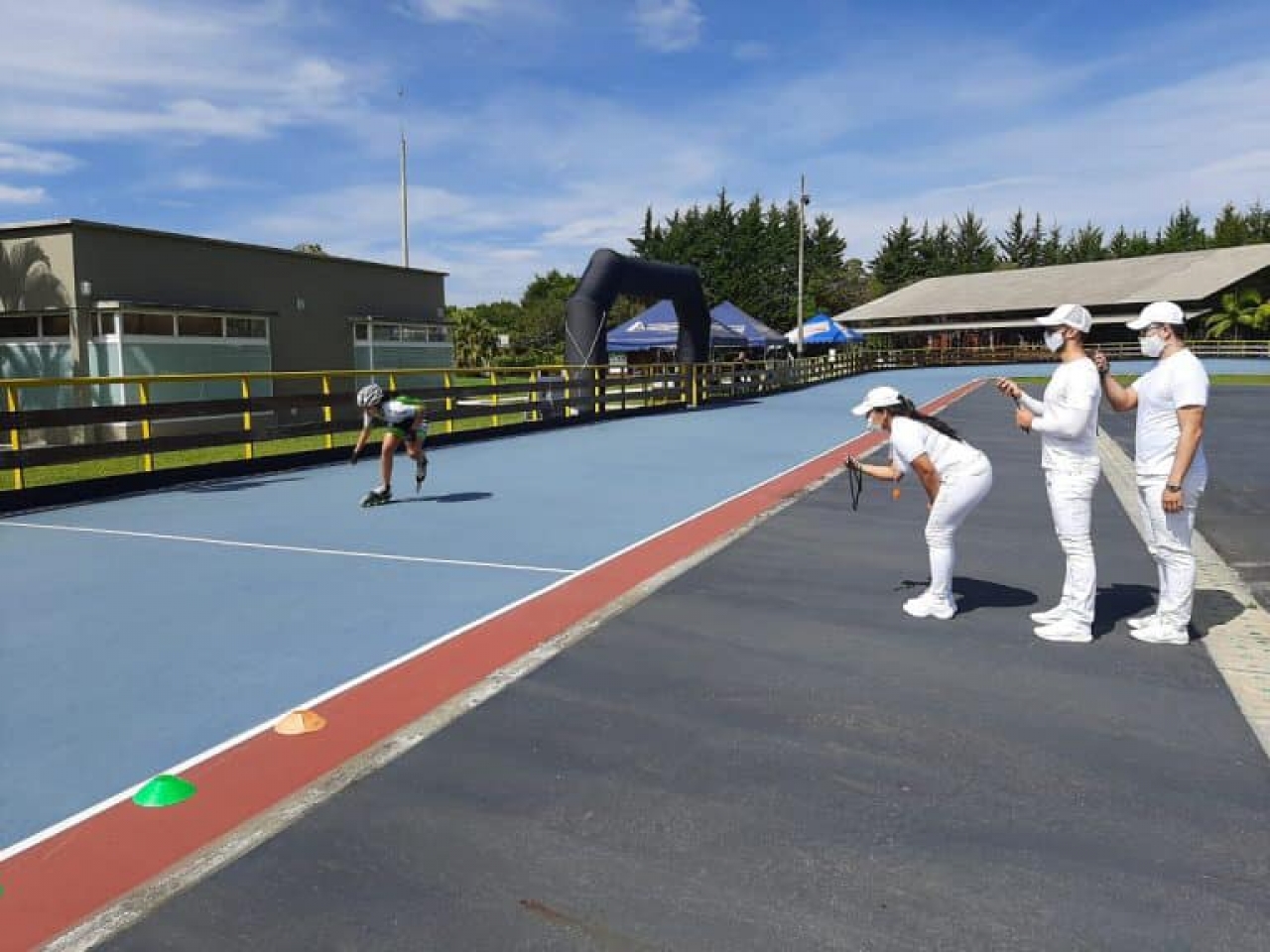 Primer campeonato nacional de patinaje categoría mayores después de la cuarentena por COVID-19