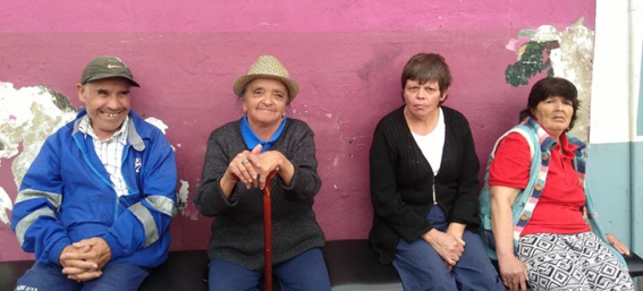 Adultos mayores de la Fundación Social Abran a Jesucristo|||
