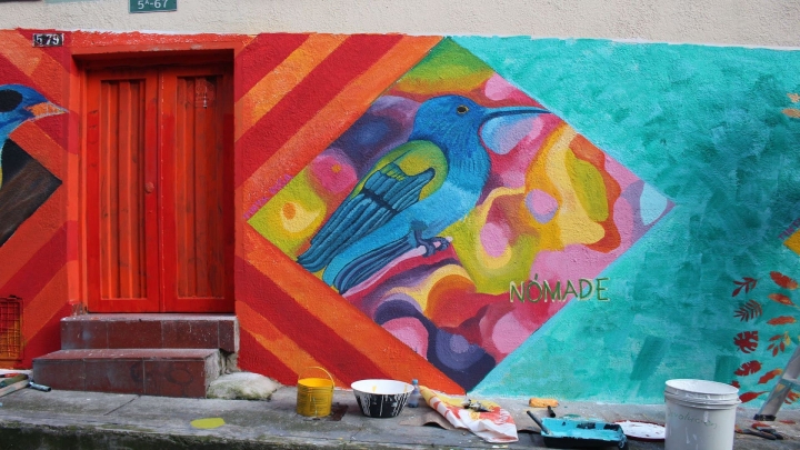 D&iacute;a 3 de jornada de muralismo