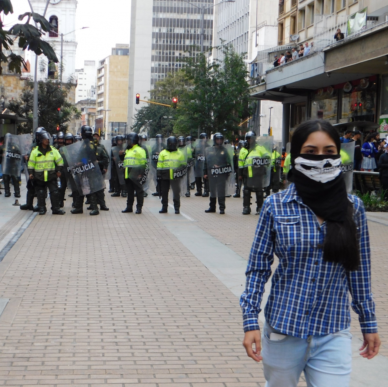 Fotogalería del Paro Nacional del 25 de abril