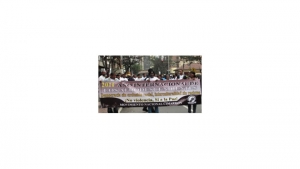 El rechazo a distintas formas de racismo fue condenado por los asistentes a la marcha del 21 de marzo|||
