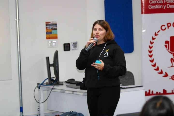 Tania Saavedra, representante del programa Soy joven, soy Bogotá