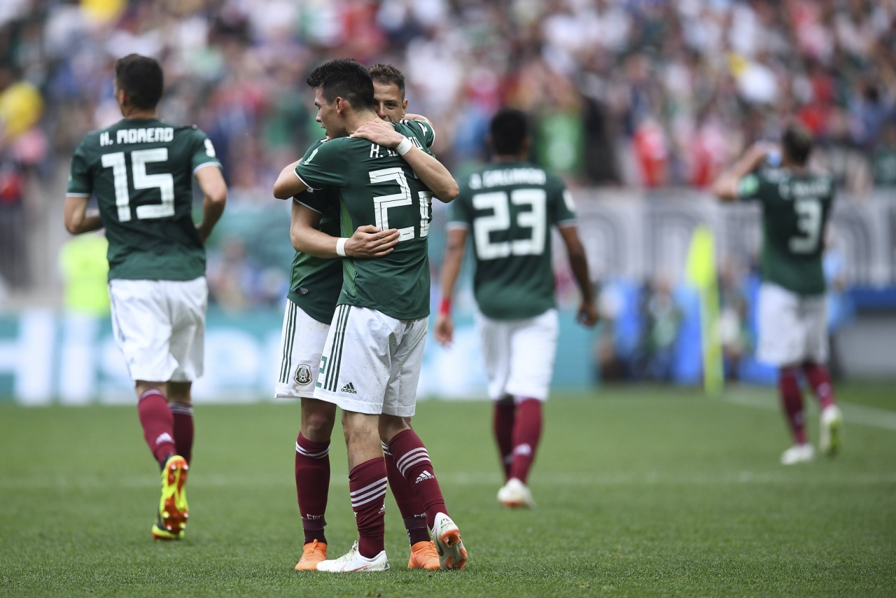 Hirving Lozano y Javier &#039;Chicharito&#039; Hernández|||