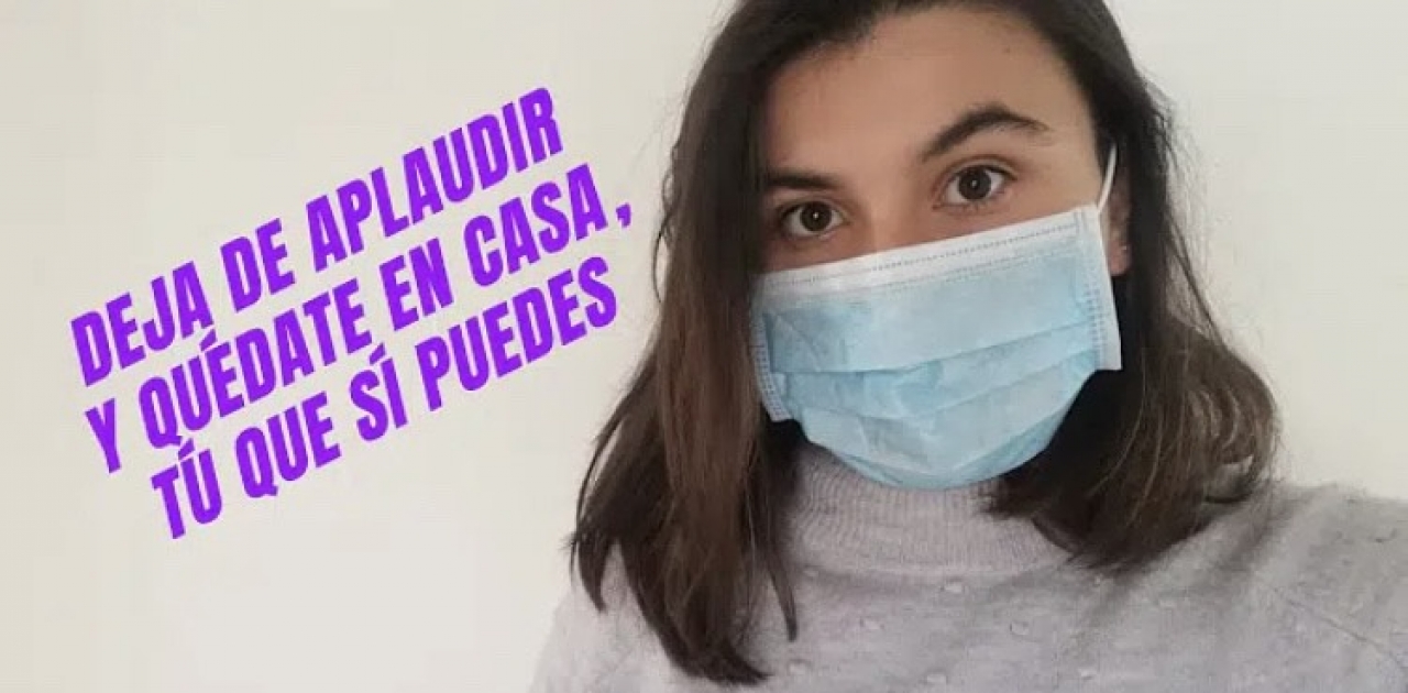 ¡Quédate en tu p*** casa, por favor!|||