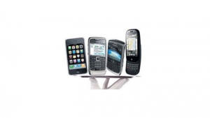 Imagen de varios teléfonos inteligentes|||