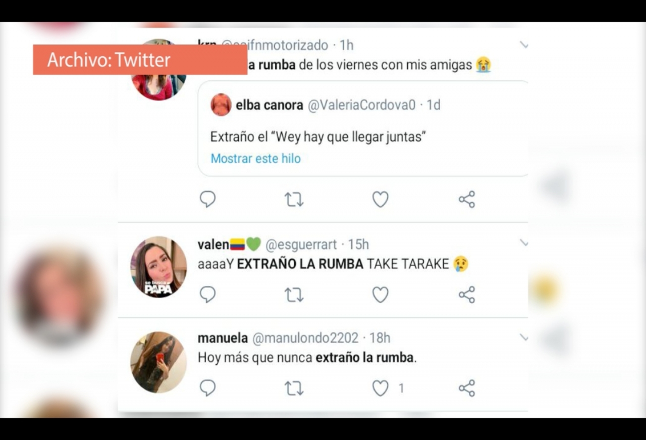 En Bogotá muchas personas extrañan los espacios de entretenimiento y fiesta|||