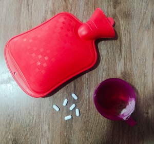 Comprensas, aromáticas y analgésicos.|Cotidianidad de un periodo.|Productos de gestión menstrual.|||