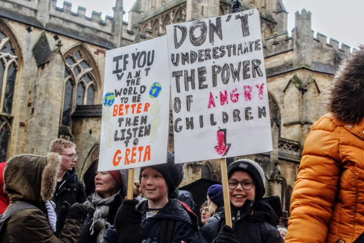 "No me quedar&eacute; callada mientras el mundo arde": Greta Thunberg