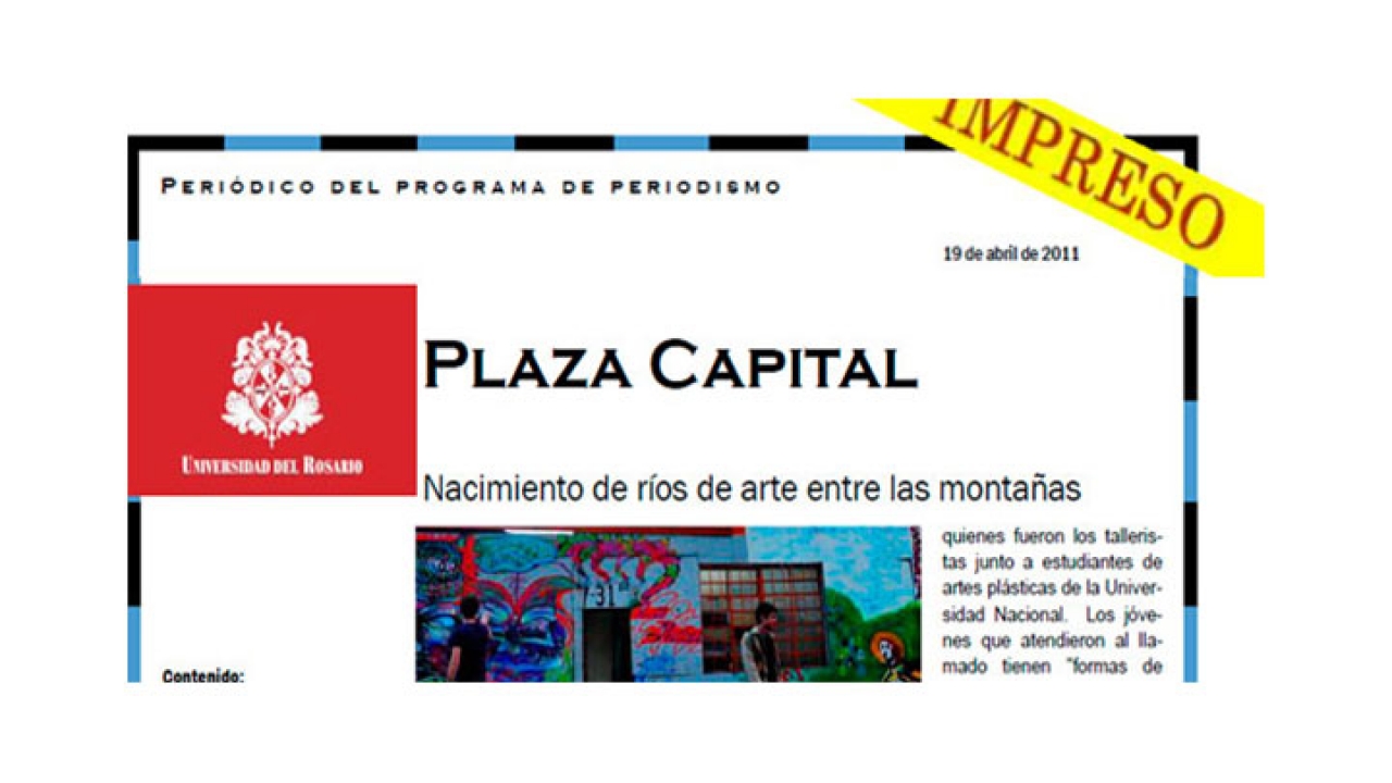 Tercera edición de PLAZA CAPITAL IMPRESA|||