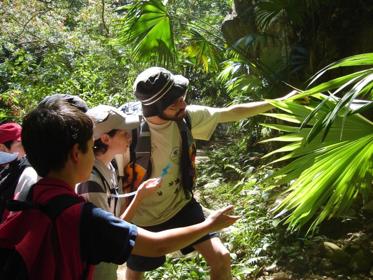 En el nuevo método de educación ambiental, el profesor es solo un intermediario entre el aprendizaje del niño y la naturaleza.|||