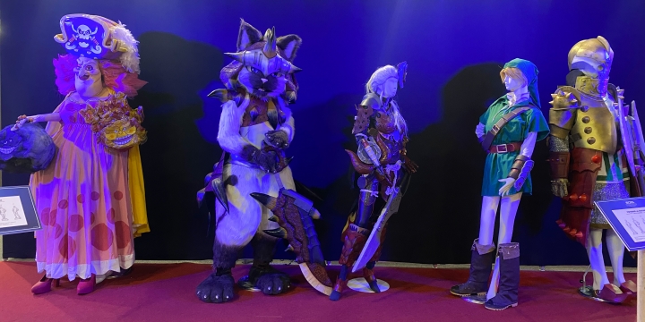 Exhibici&oacute;n  cosplay