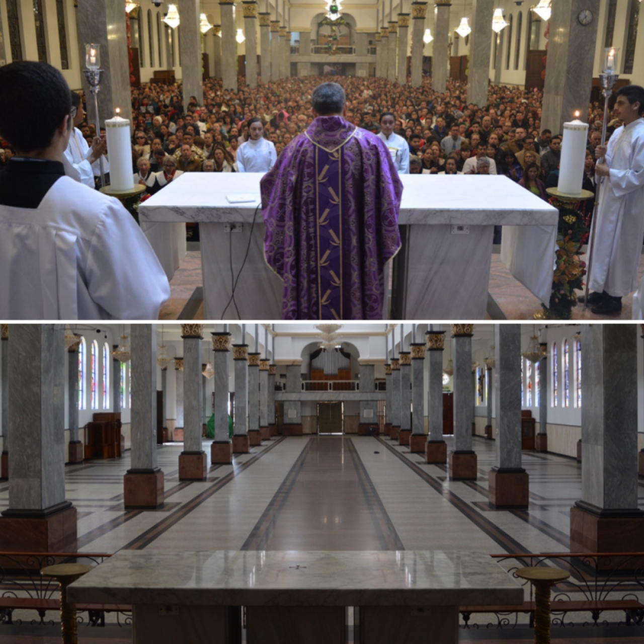 La Iglesia del Niño Jesús del 20 de Julio y su transformación en la pandemia