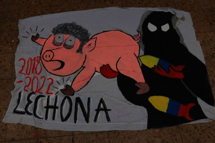 As&iacute; se alistan los estudiantes para la marcha por la universidad p&uacute;blica