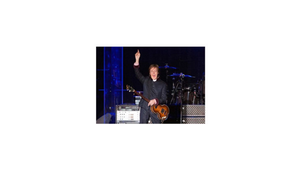 Paul McCartney en el estadio El Campín.|||