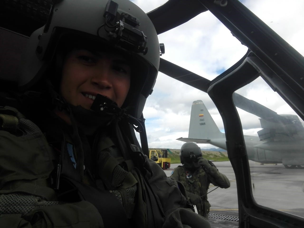 La vida de Hernández, una mujer piloto en Colombia: 