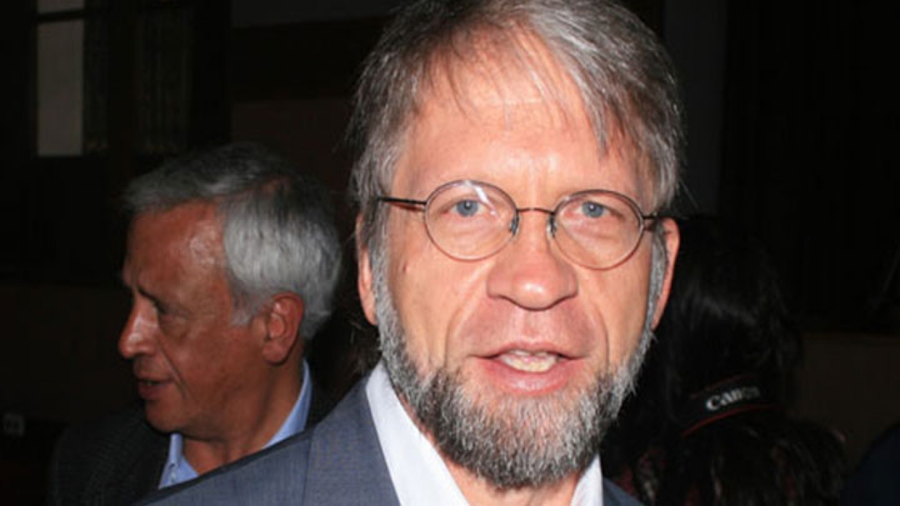 Antanas Mockus en el debate del 13 de septiembre.|||