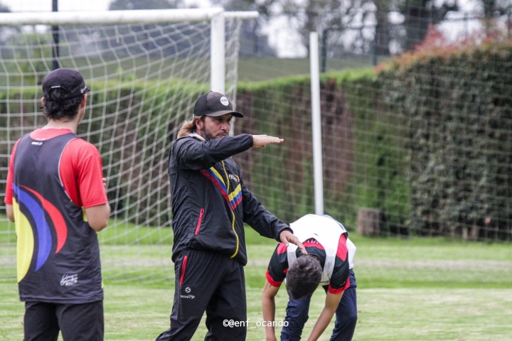 Daniel Prieto, entrenador Selección Colombia open