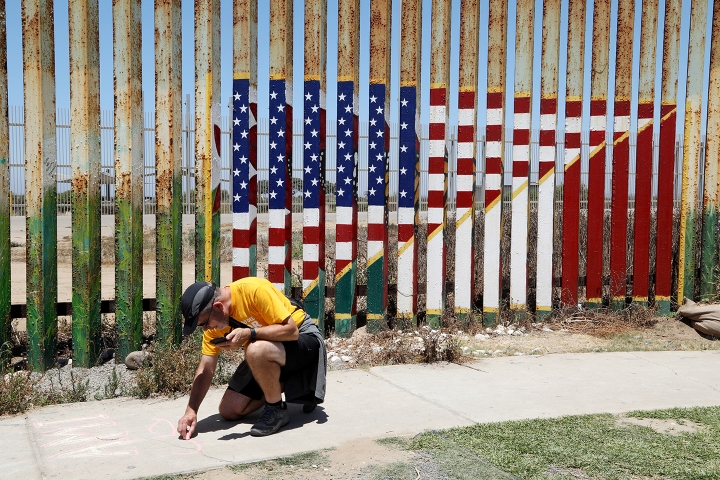 Frontera de Playas de Tijuana (M&eacute;xico y Estados Unidos, 2018)