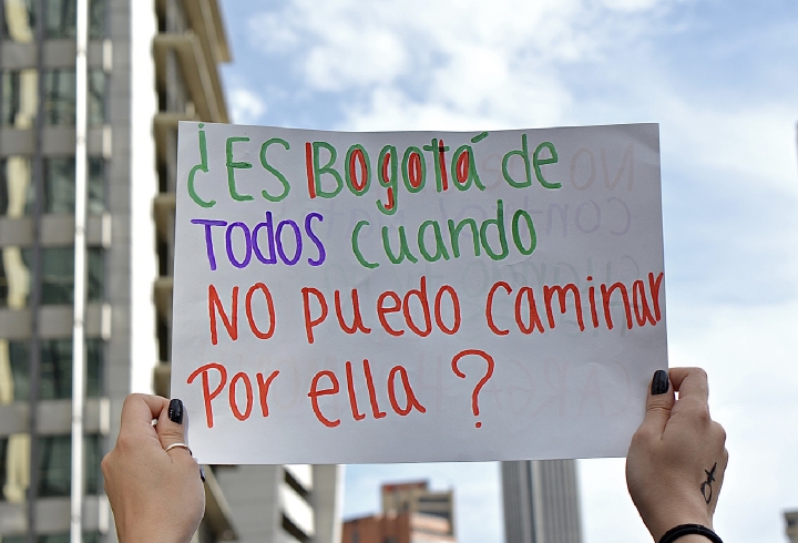 La mayor parte de la jornada transcurri&oacute; en talleres, arengas y una marcha serena