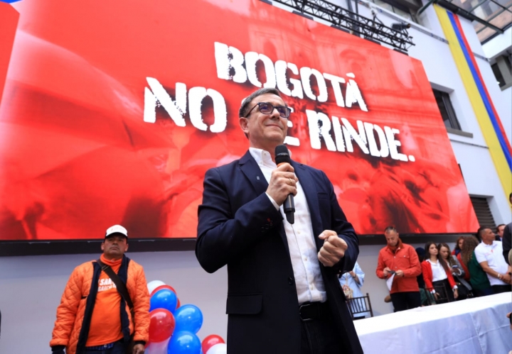 Jorge Luis Vargas anuncia su candidatura a la alcald&iacute;a de Bogot&aacute;