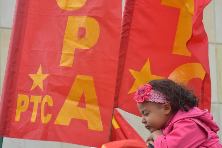 As&iacute; se vivi&oacute; la marcha por el D&iacute;a Internacional del Trabajo en Bogot&aacute;